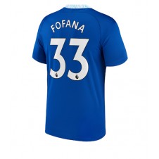 Chelsea Wesley Fofana #33 Hemmatröja 2022-23 Korta ärmar